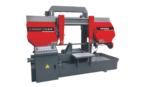 石鼓龙门带锯床运行中途停止切割产生的原因是什么？